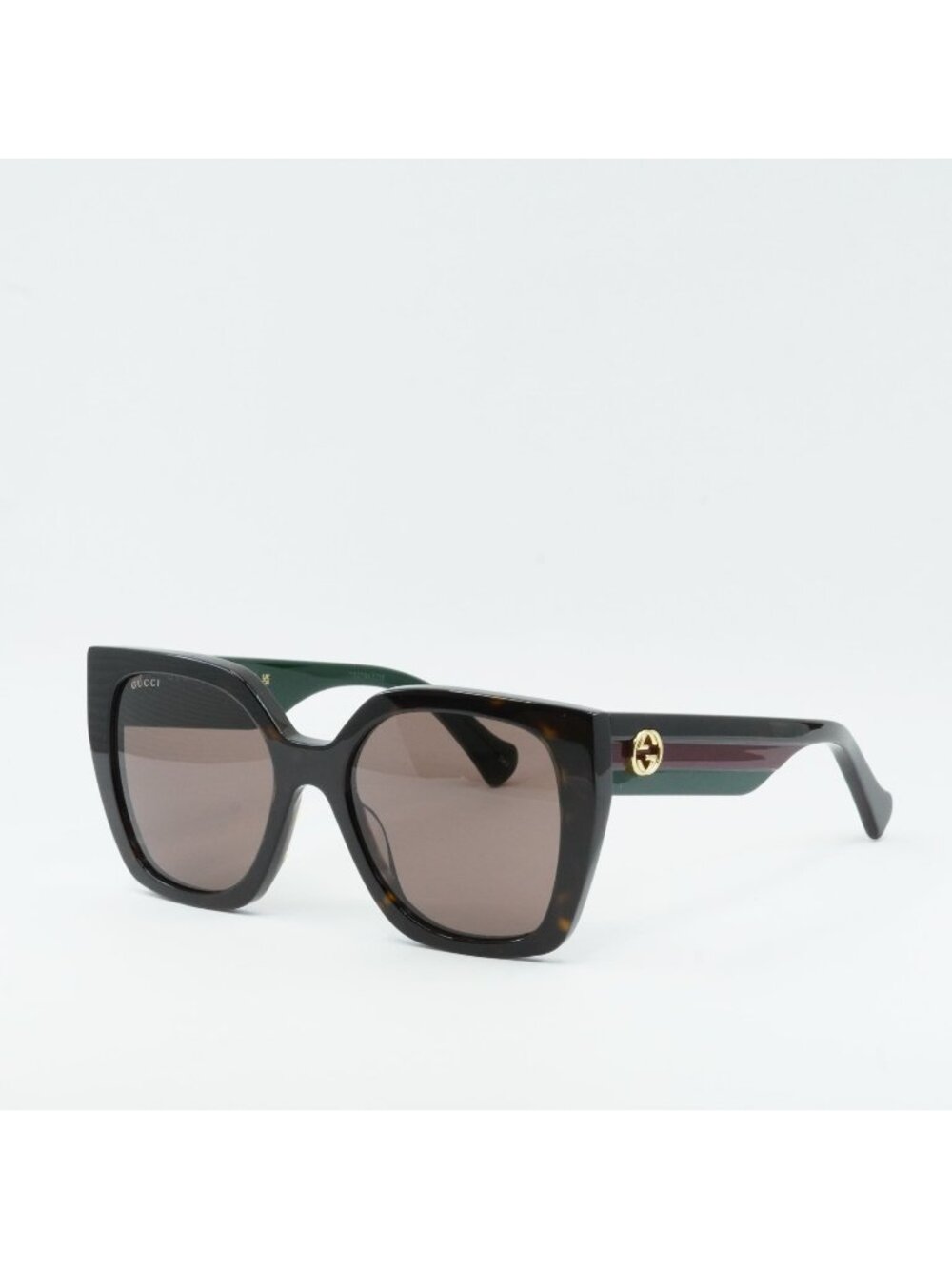 Gucci GG1300S 002 Square Sunglasses - Havana / Brown